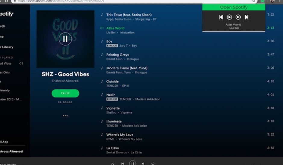 spotify extensions